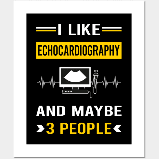 3 People Echocardiography Echocardiographer Echocardiogram Ultrasound Posters and Art